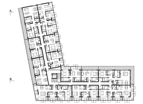Hayrack Apartments by OFIS Arhitekti