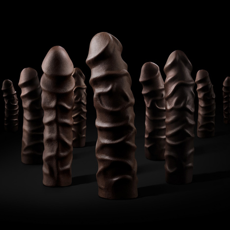 8 Inches of Dark Chocolate Cock Filled With by United Indecent Pleasures