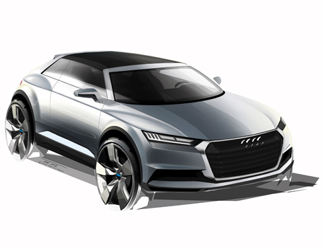 Audi's new design strategy and Crosslane Coupé