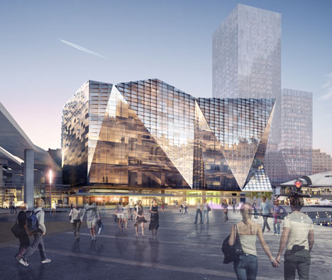 Darling Harbour, Sydney, by OMA, Populous and Hassell