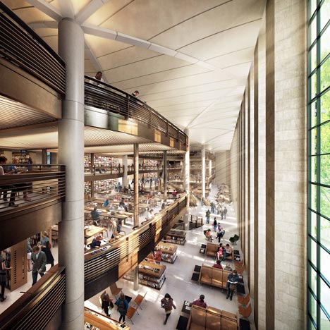 Foster + Partners' plans for New York Public Library