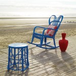 Lyra Rattan rocking chair