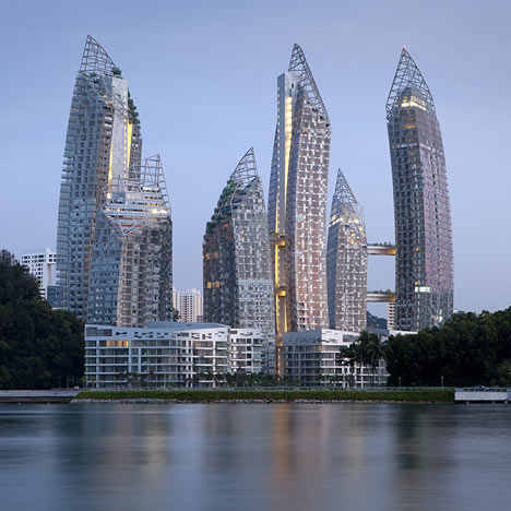 Reflections at Keppel Bay by Daniel Libeskind