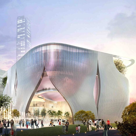Xiqu Centre by Bing Thom and Ronald Lu