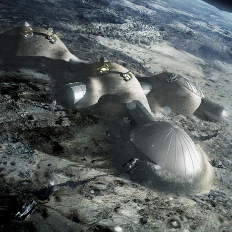 Foster + Partners to 3D print buildings on the moon