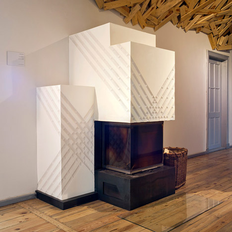 Berlin stove tiles by Daniel Becker Design Studio