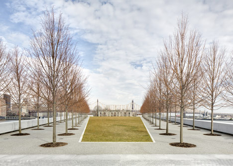 Four Freedoms Park by Louis Kahn