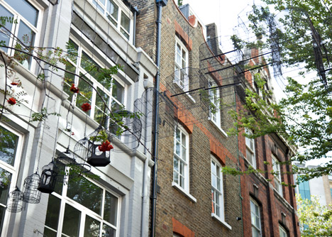 "I brought bird cages back to the Seven Dials area" - Dominic Wilcox