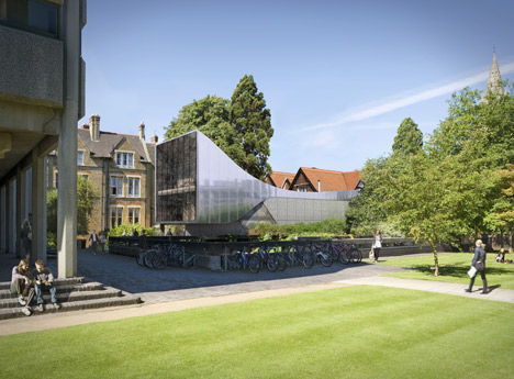 Middle East Centre at St Antony's College, Oxford, by Zaha Hadid
