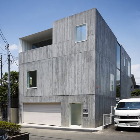 Takanawa House by Hiroyuki Ito