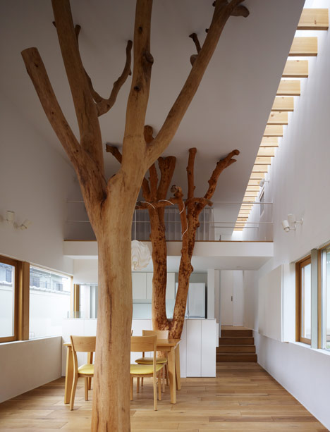 Garden Tree House por Hironaka Ogawa