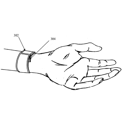 Apple files patent for<br /> video "slap bracelet"
