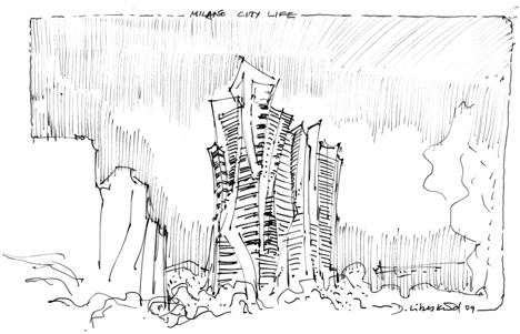 Daniel Libeskind Sketches