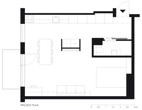 Top Floor Studio by Rotstein Arkitekter