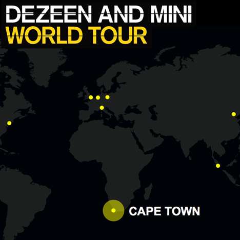 Dezeen and MINI World Tour in Cape Town