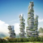 Asian Cairns by Vincent Callebaut
