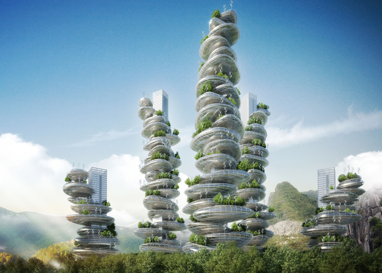 Architecture Green Landscape and urbanism Skyscrapers Slideshows