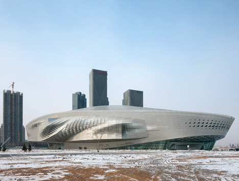 Dalian International Conference Center by Coop Himmelb(l)au