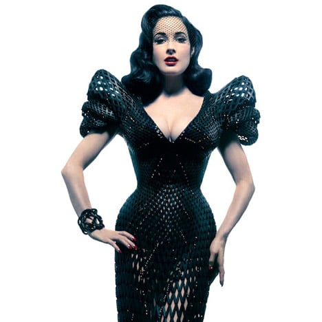 3D-printed dress by Michael Schmidt and Francis Bitonti