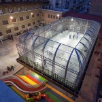 Elevated Sports Court by Guzmán de Yarza Blache