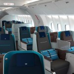KLM World Business Class cabin by Hella Jongerius