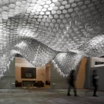 Paper Chandeliers by Cristina Parreño Architecture