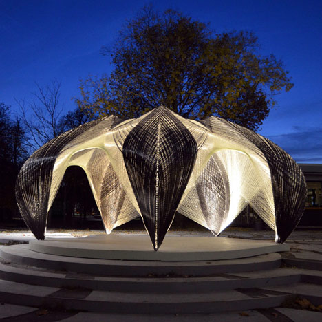 Research Pavilion by ICD and ITKE
