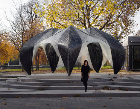 Research Pavilion by ICD and ITKE