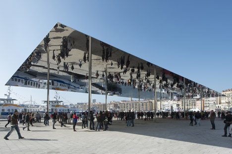 Vieux Port pavilion by Foster + Partners