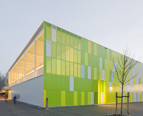 De Rietlanden Sports Hall by Slangen + Koenis Architects
