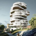 Lot 2, Jardins de la Lironde by Farshid Moussavi Architecture