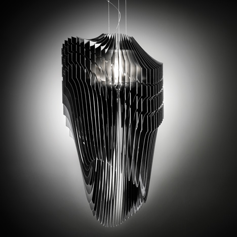Aria and Avia lamps by Zaha Hadid for Slamp