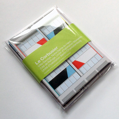 Competition: five packs of Le Corbusier greeting cards to be won