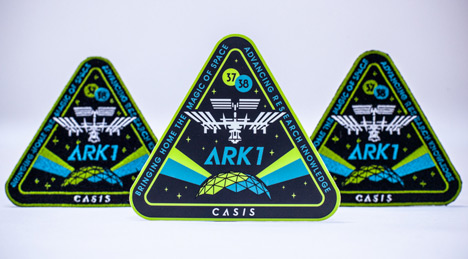 Shepard Fairey designs International Space Station badge