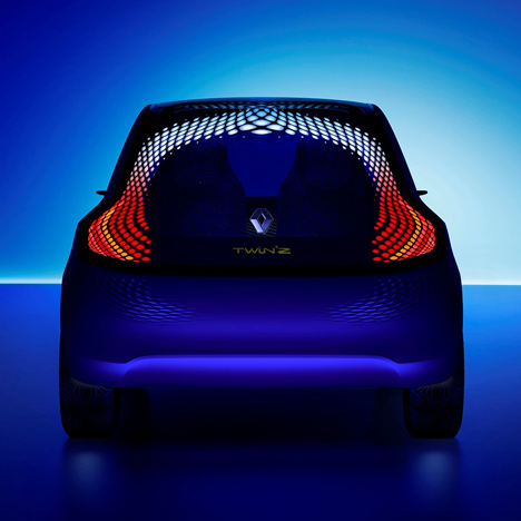 Twin'Z concept car by Ross Lovegrove for Renault