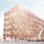 dezeen_Umbrella Facade for the Madrid Pavilion by 3Gatti Architecture Studio_sq1