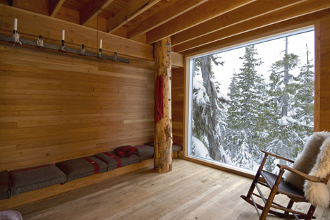 Alpine Cabin by Scott & Scott Architects