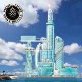 Dubai-style "space hotel" would "turn Barcelona into a spectacle"