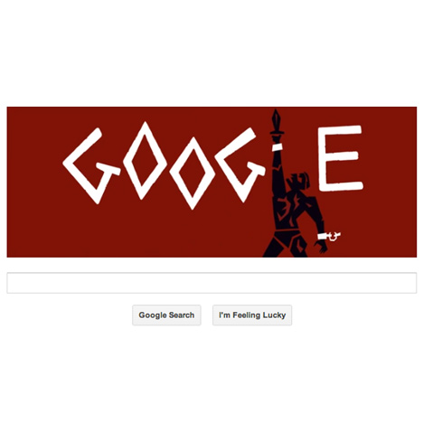 Google doodle celebrates Saul Bass