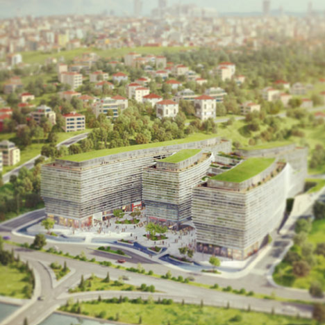 JDS Architects reveals green office complex for Istanbul