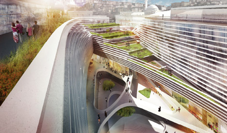JDS Architects reveals green office complex for Istanbul