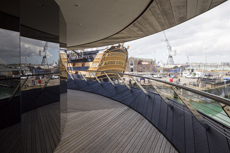 Mary Rose Museum by Wilkinson Eyre and Pringle Brandon Perkins+Will