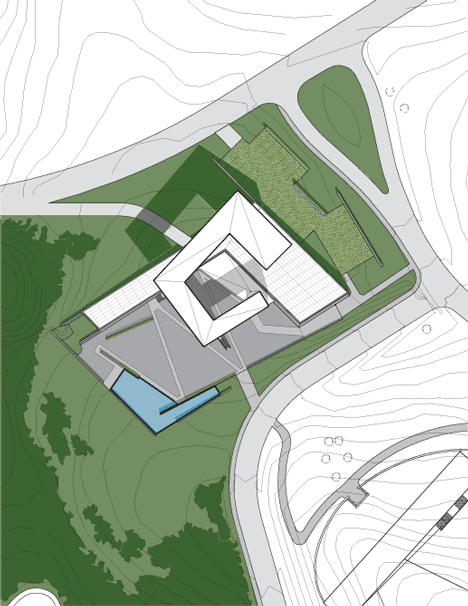 Nanjing Sifang Art Museum by Steven Holl Architects
