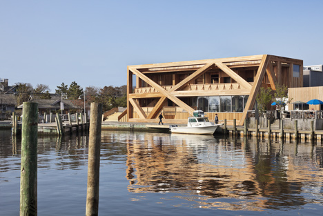 New Fire Island Pines Pavilion by HWKN