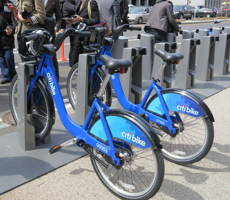 New York launches bike-share scheme, photo by Planetgordoncom