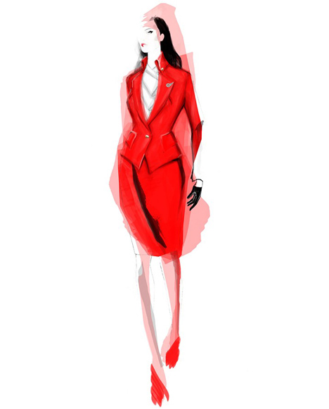 Vivienne Westwood designs Virgin Atlantic uniforms