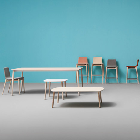 Wooden furniture by Pedrali