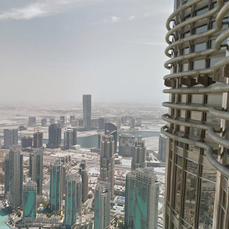 Burj Khalifa Google Street View
