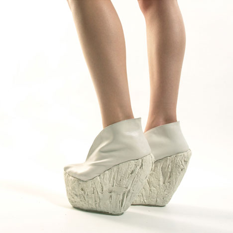 Porcelain Shoes by Laura Papp