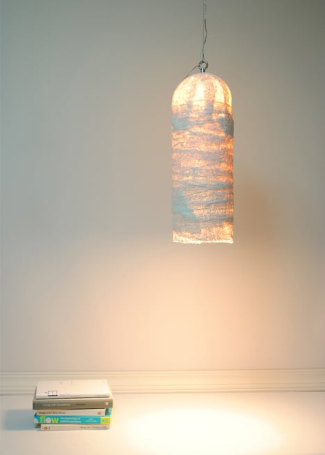 GIBS light made of bandages by Juyoung Kim